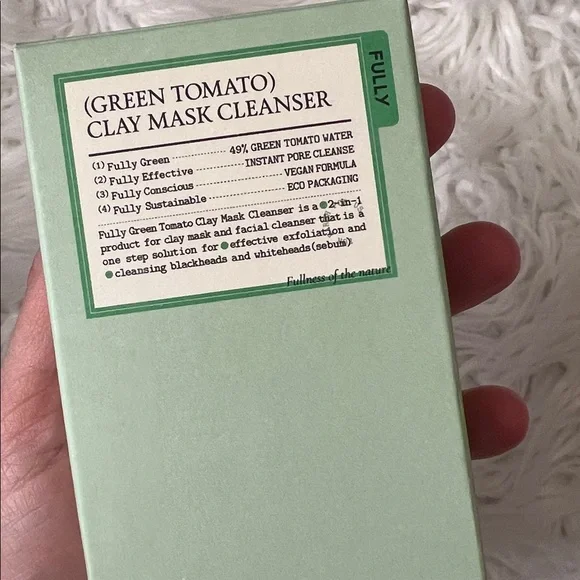 Green tomato 🍅clay mask cleanser - Picture 7 of 10